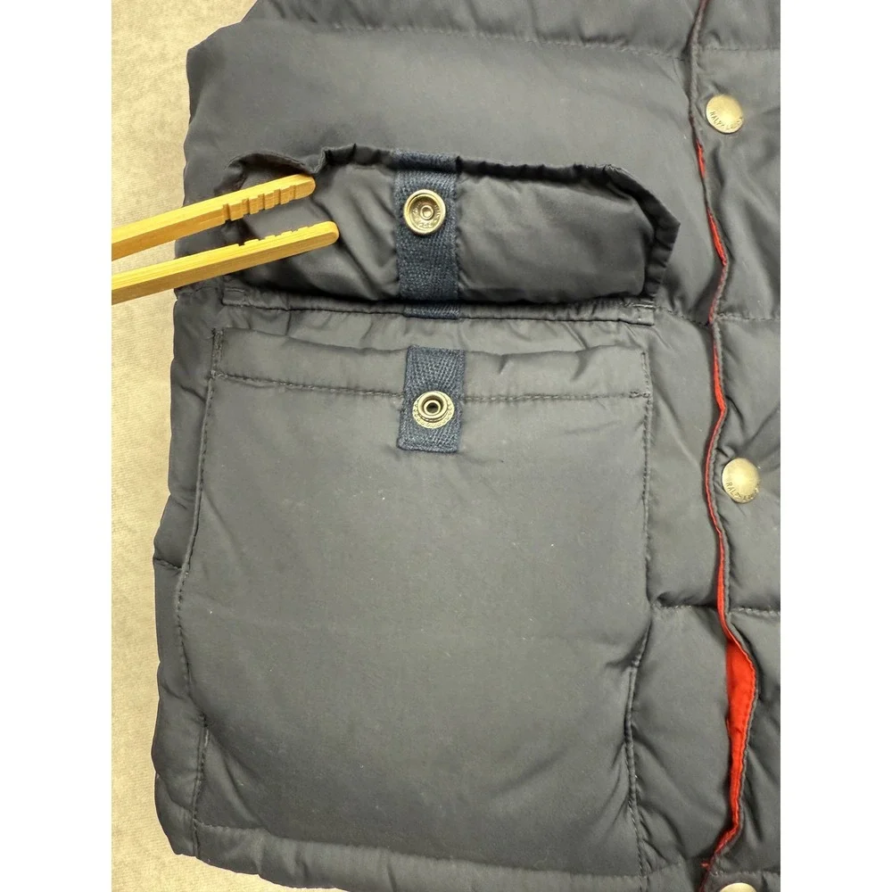 Polo Ralph‎ Lauren Puffer Vest Boys 7 Reversible Down Filled Jacket